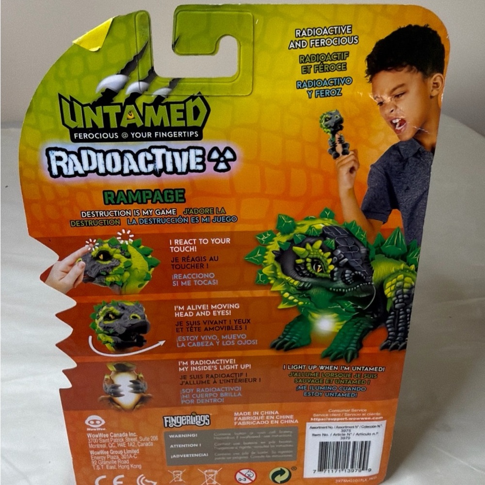 Rampage Stegosaurus Action Figure - Green & Gray - Picture 3 of 7
